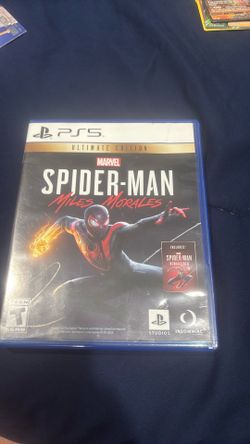 spider-Man Miles Morales ultimate edition PS5