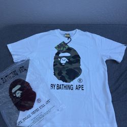bape camo shirt medium 