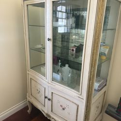 Vintage Glass Cabinet