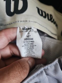 Wilson Grey Baseball Knickers SMALL
