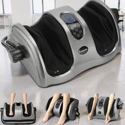 Deep Kneading Rolling Foot Leg Calf Heated Shiatsu Foot Massager