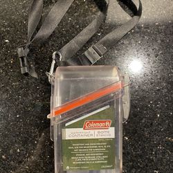 Coleman Watertight Crush-resident Container Small for Phone, Keys, IDs