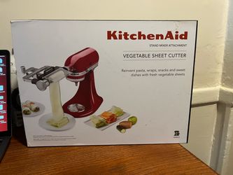 KitchenAid Vegetable Sheet Cutter Attachment, Used Once, Like New