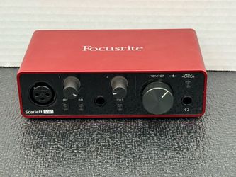 Focusrite Scarlett Solo (3rd Gen) USB Audio Interface