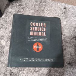 Coca Cola Cooler Service Manual 