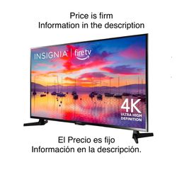 INSIGNIA 43-inch Class F30 Series LED 4K UHD Smart Fire TV with Alexa Remote 2021 Model 