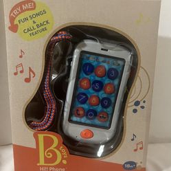 Hi!! Phone - Silver- Pretend Play Smartphone – Interactive Kids' Cellphone