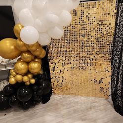 For Sale Gold Shimmer Wall