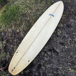 7’6”x21 1/4x2 7/8 Fineline Surfboard Vintage