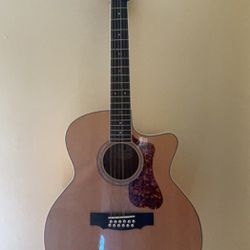 Guild 12 String jumbo acoustic Electric 