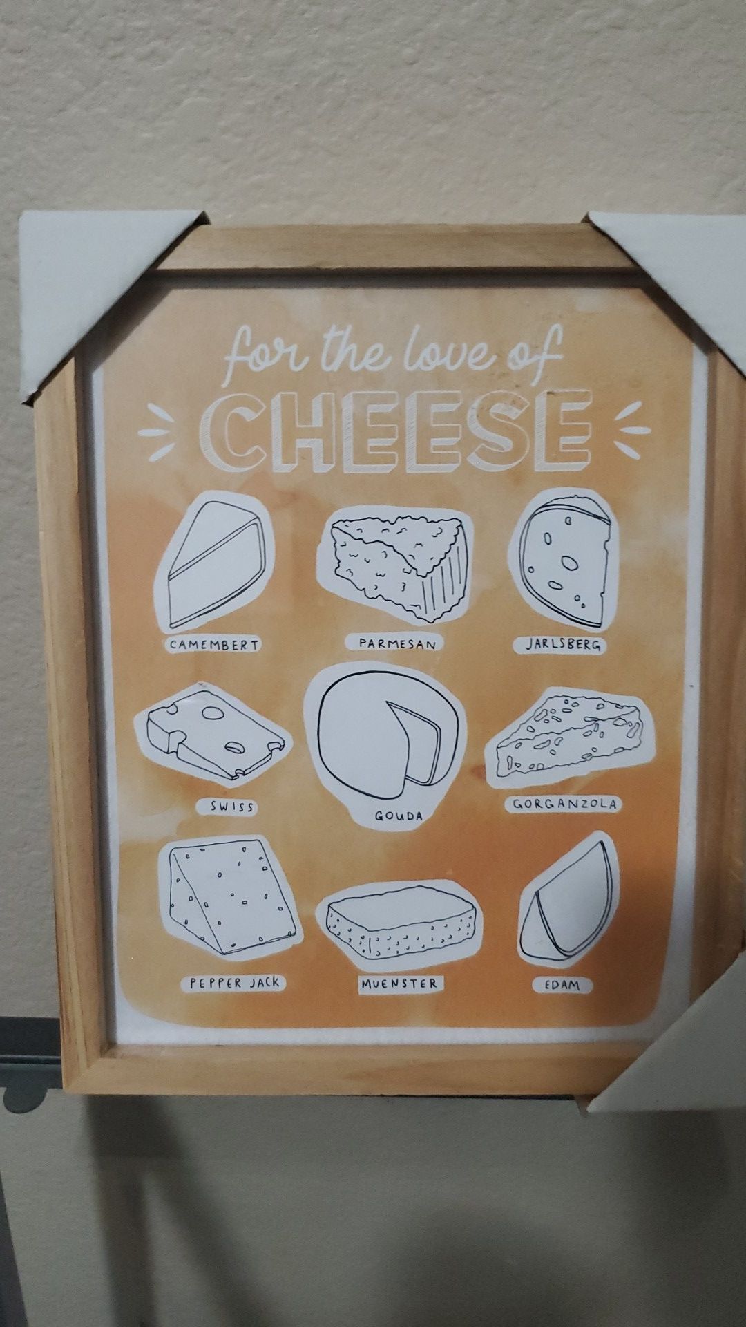 Cheese Framed Art