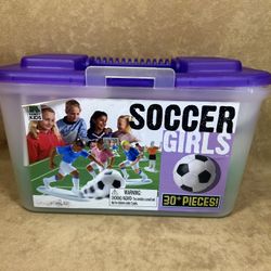 Kaskey Kids SOCCER GIRLS Play Set Complete Set  #05206  Rare 2005