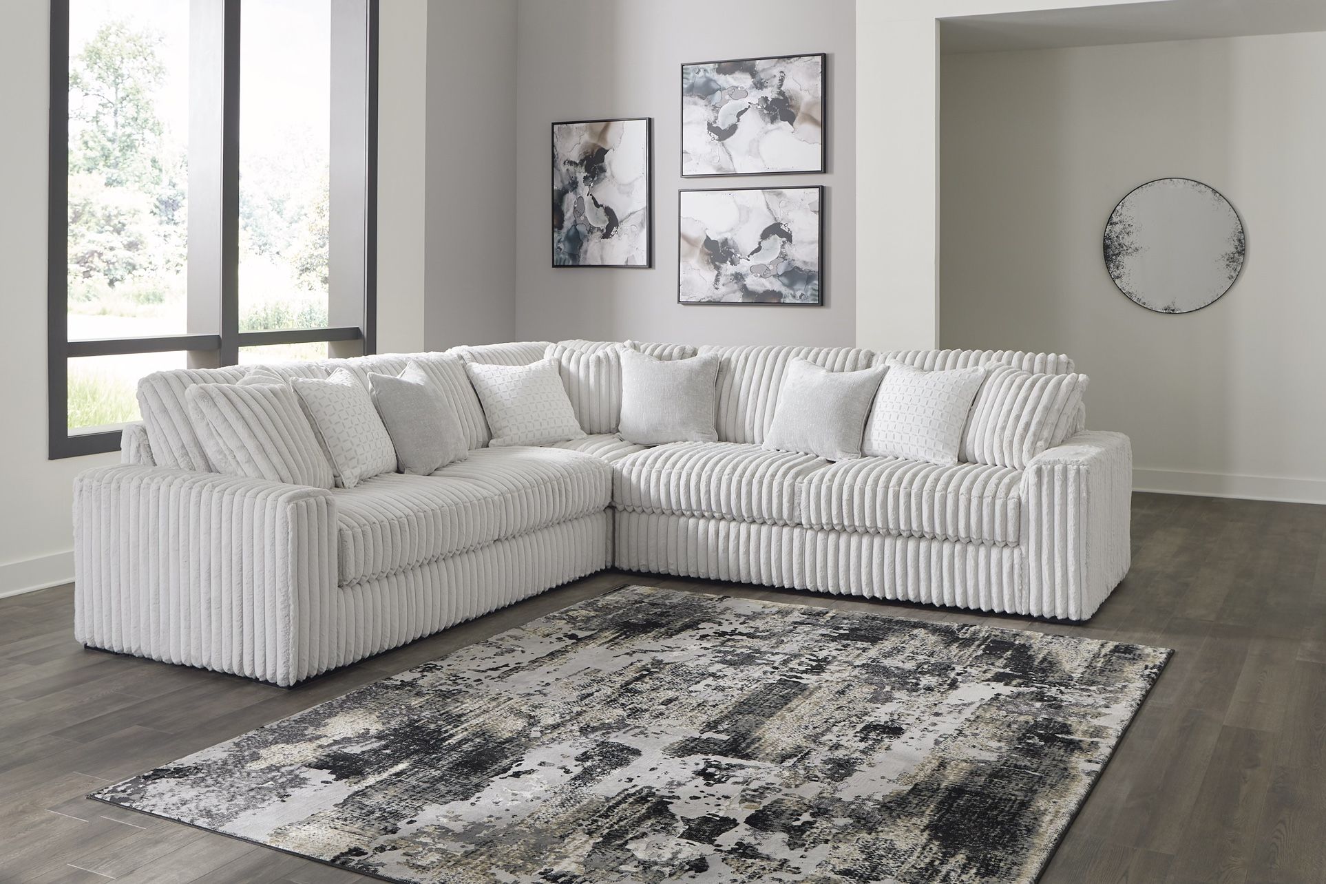 Stupendous 3pc Sofa sectional From Ashley Furniture