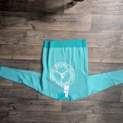 Jordan X Union Knit Pullover Sweater Turquoise 