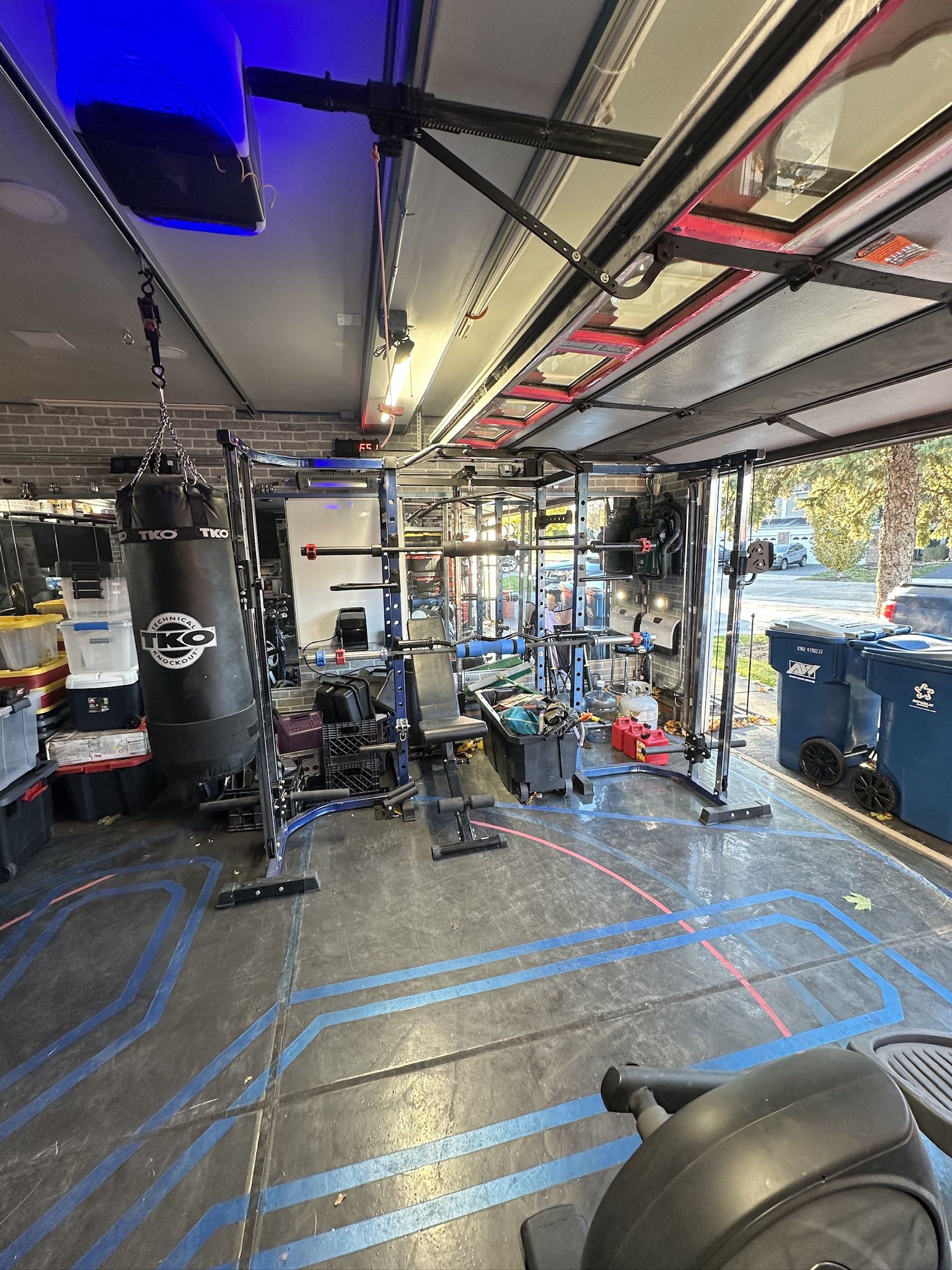 Hulk fit Power Rack With Pulley System-2:Olympic Barbells-1-curling Bar