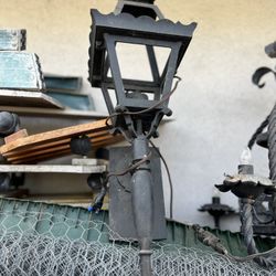 Wrought Iron Light Fixture