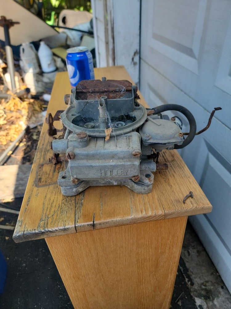 4 barrel Holly carburetor