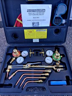 Chicago Electric Heavy Duty Oxygen Acetylene Welding Kit
