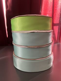 $6 Each 1-1/2” 100 Yards Polyester Ribbon