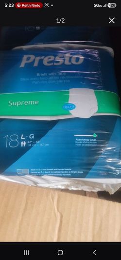 Adult diapers and underwear