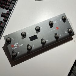 Guitar midi pedal