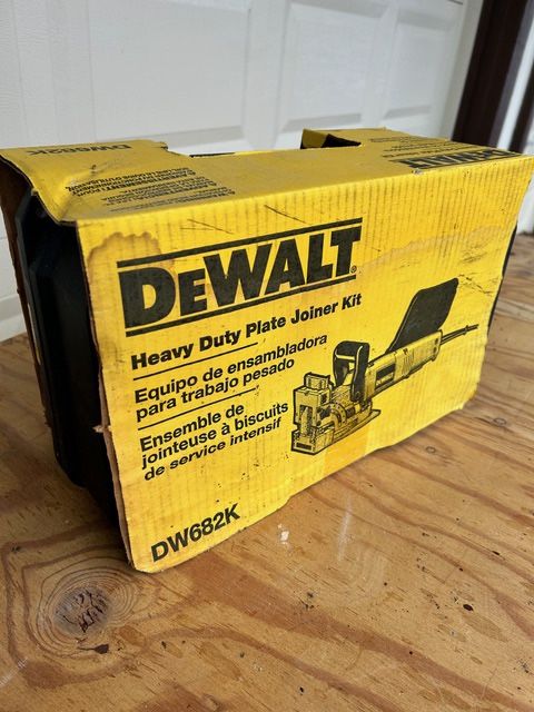 Dewalt heavy duty plate joiner kit