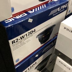 Alpine R2-w12d4 On Sale Today! No Credit Check Payment Plan Available 