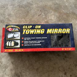 Clip On Tow Mirror.  
