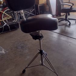 Gibraltar 9608mb bike seat style large cordura drum throne with backrest outlet