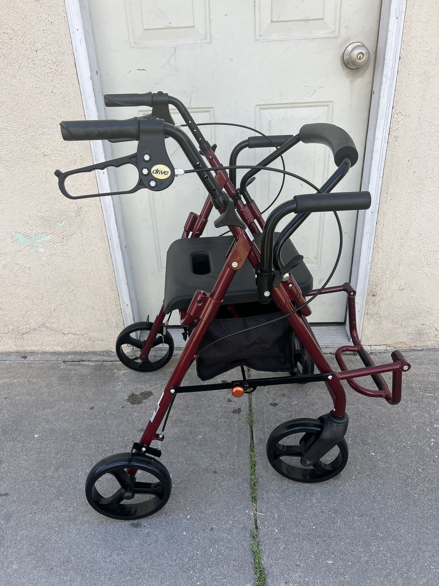 DRIVE WALKER AND TRANSPORT CHAIR