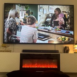 Floating Fireplace Tv Stand