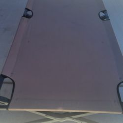 Cot for camping,  sleeping,  lounging 