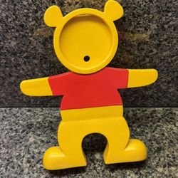 Vintage Winnie The Pooh Bendable Photo Frame Rare