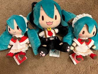 Hatsune Miku Plush Set of 3