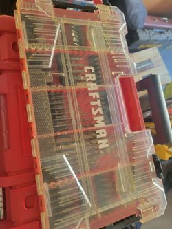 CRAFTSMAN 140-piece impact drill/driver bit set. 