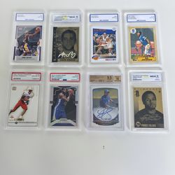 Graded Sports Card Lot – Kobe Bryant GEM MT 10, PSA 10 Prizm Rookie, Rodgers
