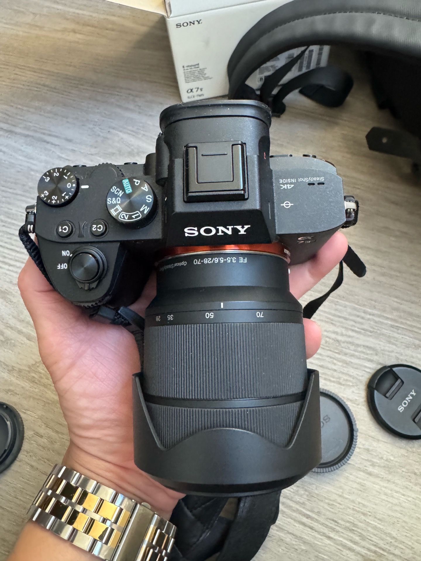 Sony a7lll w/ f3.5 28-70mm and accessories