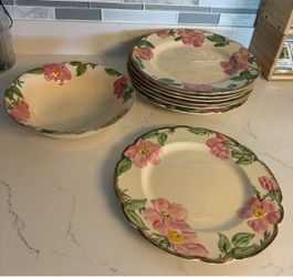 Desert Rose Franciscan dinnerware