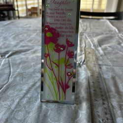 Daughter inspirational plaque. NWOT.  
