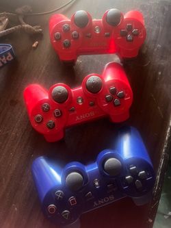 Sony PS3 DualShock 3 Controllers – Lot of 3