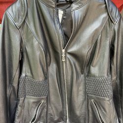 Harley Davidson Womens Leather Jacket (1X)