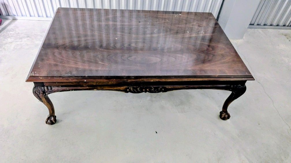 Solid Wood, Vintage Coffee Table