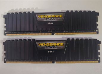 32gb Total 16gb 2x 3200mhz DDR4 Corsair Vengeance LPX RAM / Memory Kept In Great Condition