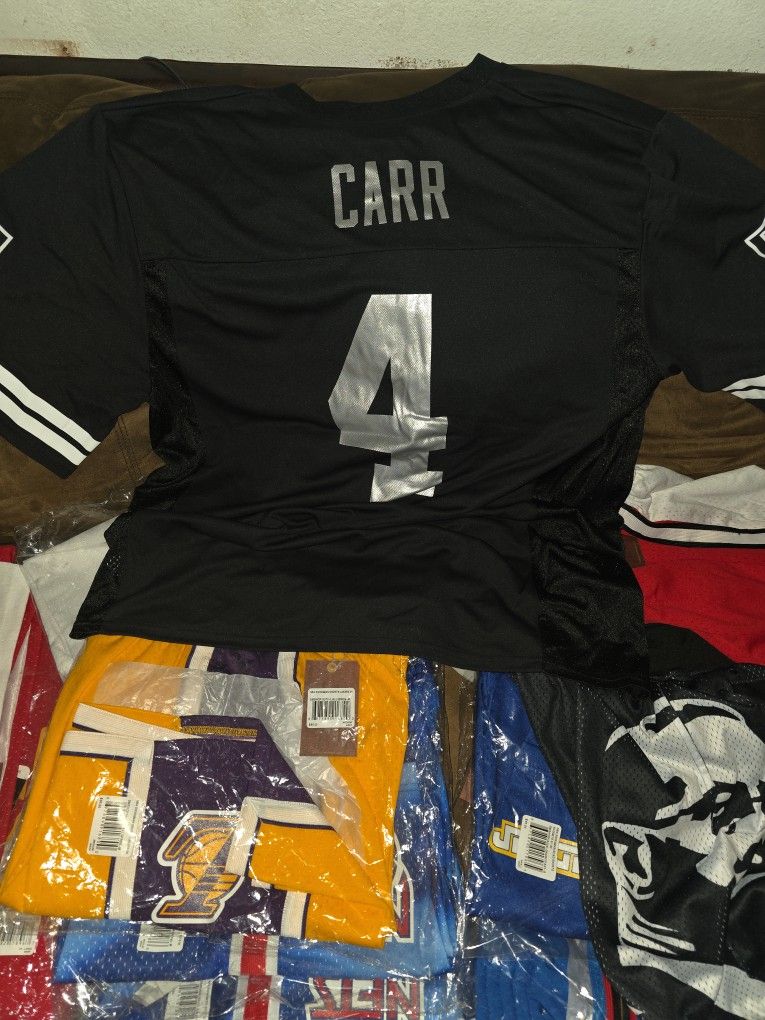 Raiders # 4 Derek Carr Jersey