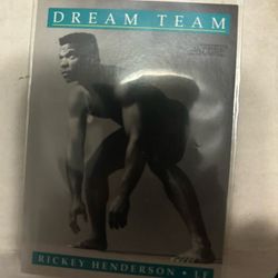 Ricky Henderson Baseball Card