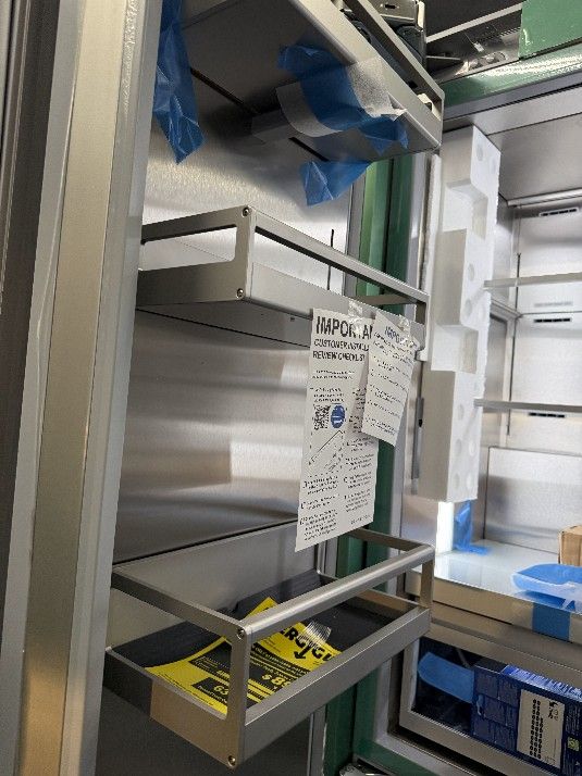 New Thermador Built In 42 Inch Wide Refrigerator