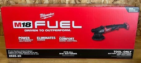 M18 FUEL 21MM RANDOM ORBITAL POLISHER (tool only)