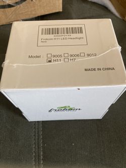 New - 2 Pack H11/H8/H9 LED Headlight Bulbs, 6000K Cool White 12000LM - 3 Available