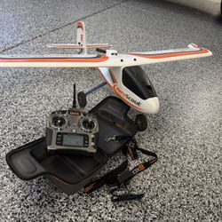 Spectrum DX8 8ch Transmitter W/ Hobby Zone AeroScout Plane