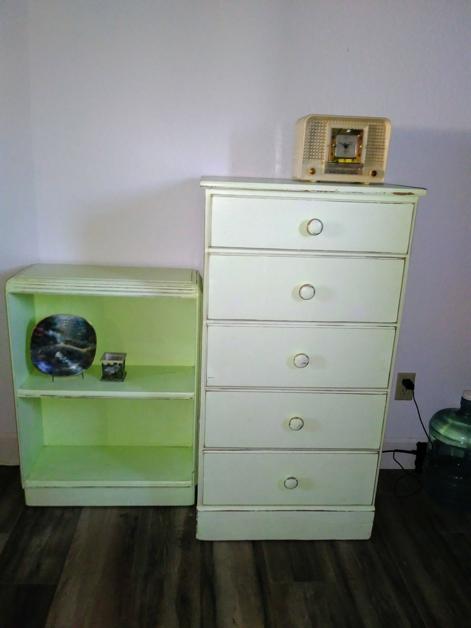 Dresser and Shelf